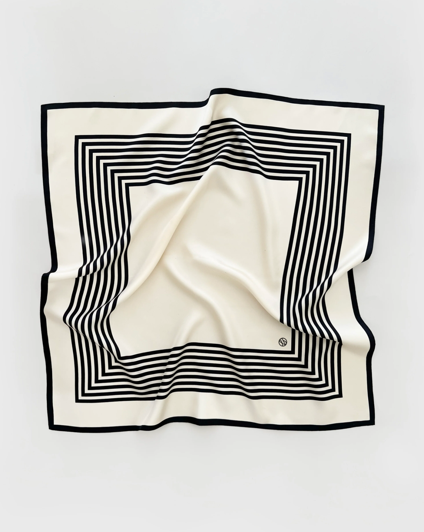 No.1 Scarf Cream & Black Tilbehør